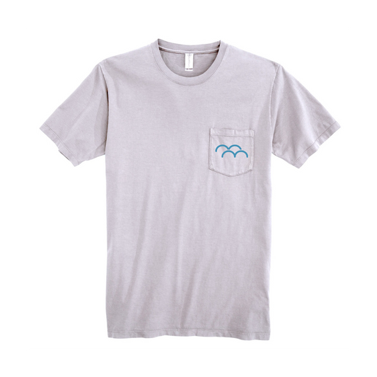 Fish, Surf, Chill Pocket T Shirt